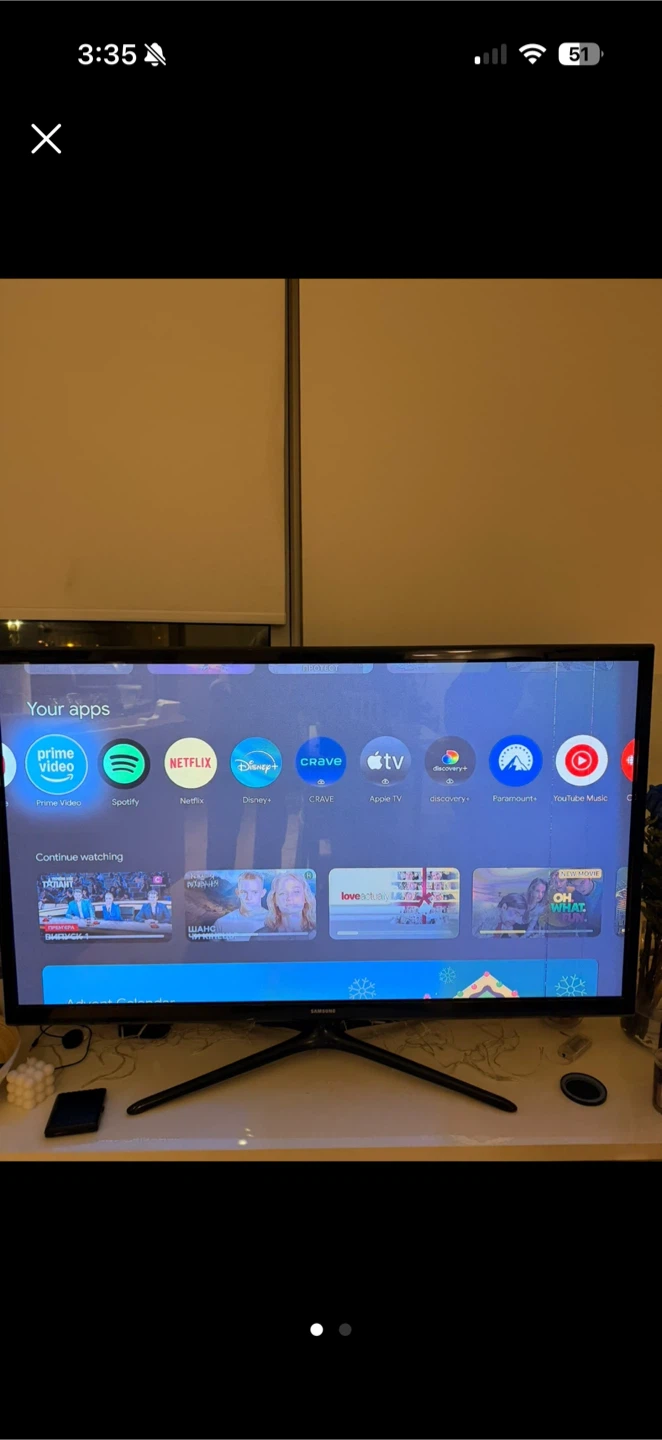 Smart TV with apps