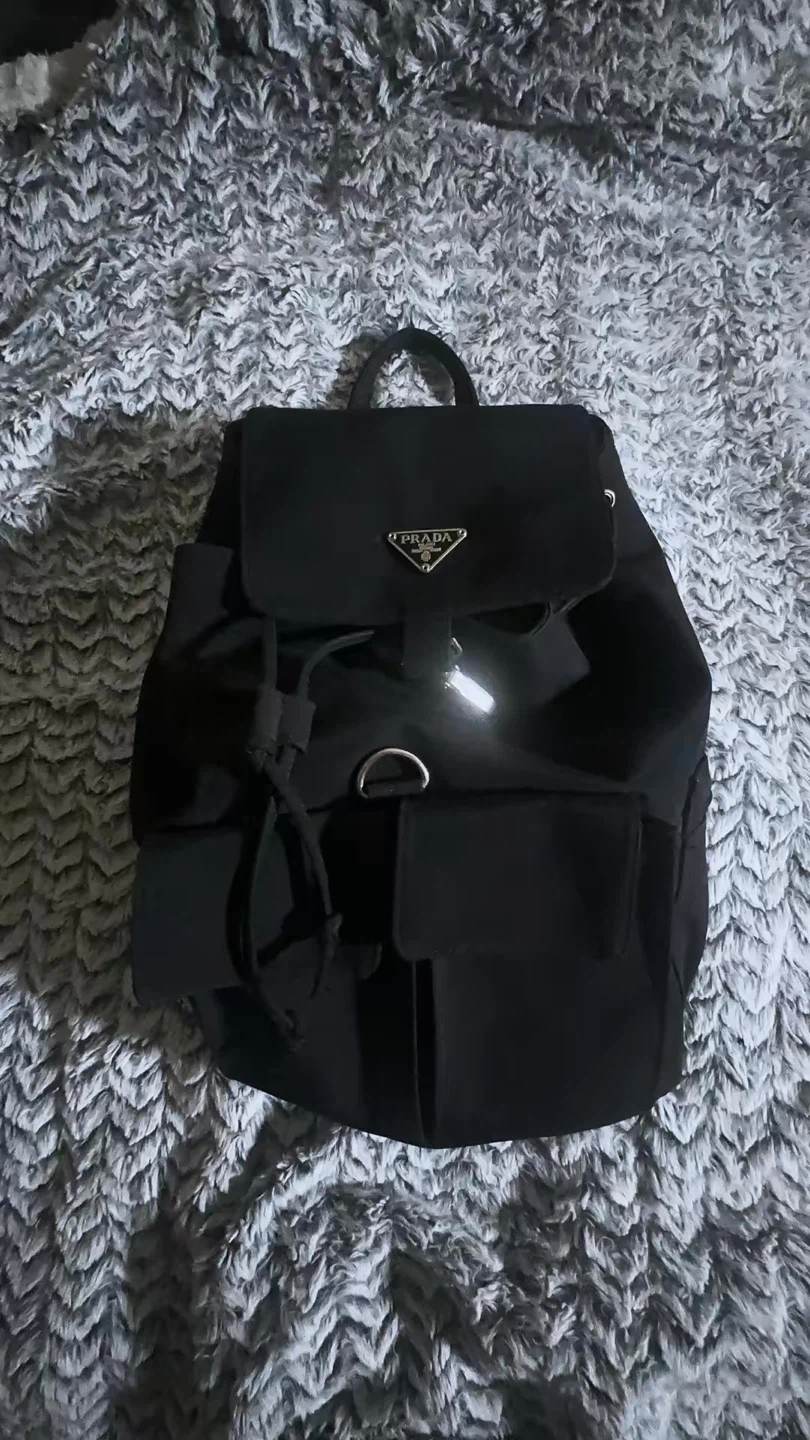Prada Black Nylon Backpack - photo 3