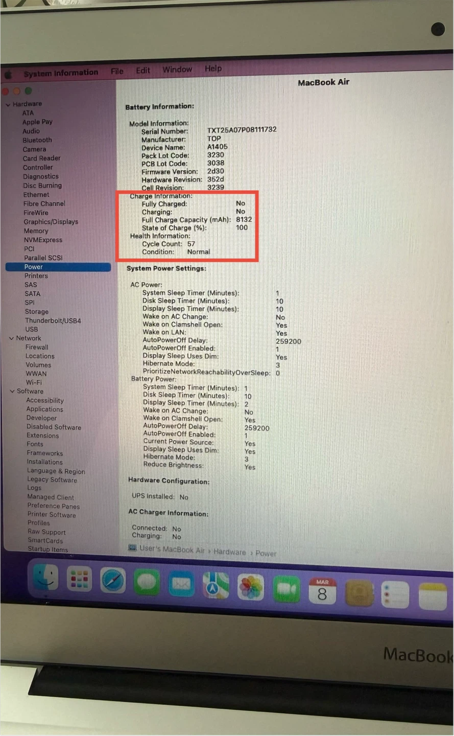 Pristine MacBook Air 13" | NEW Battery (57 Cycles) | 8GB RAM - photo 3