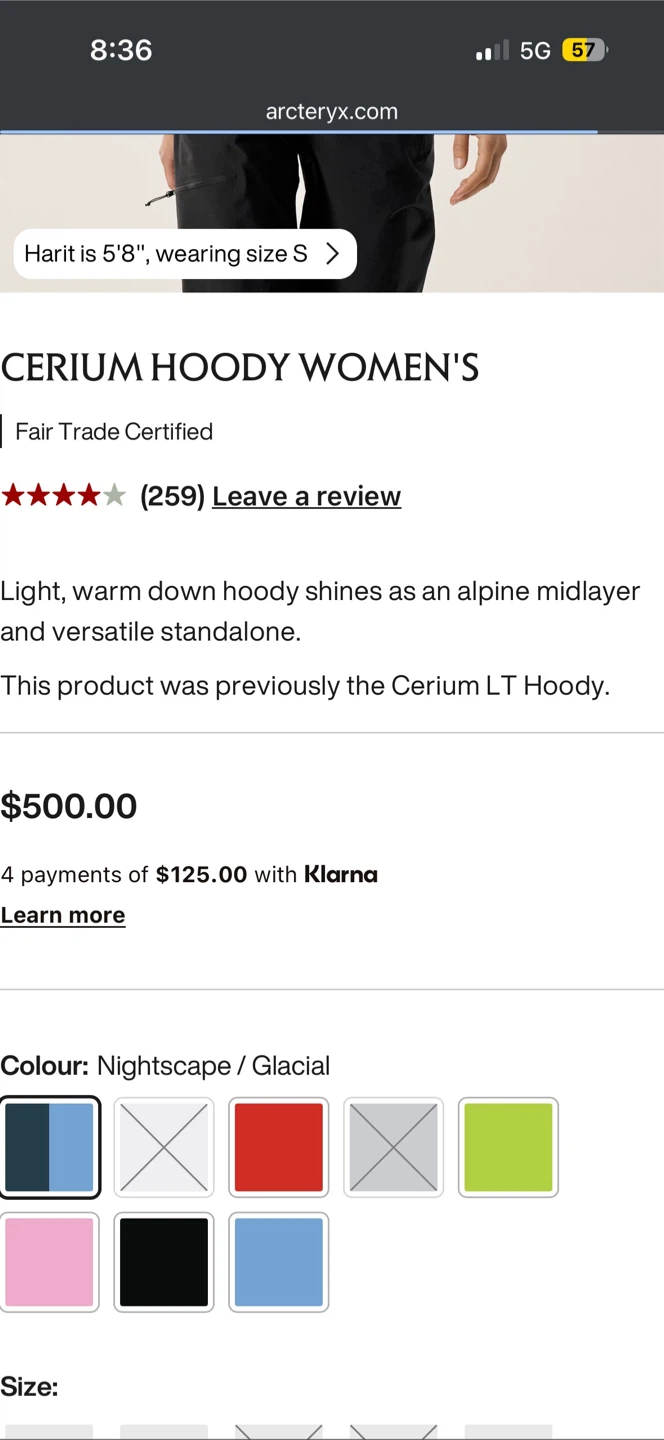 Arc'teryx Cerium Down Hoody - photo 4