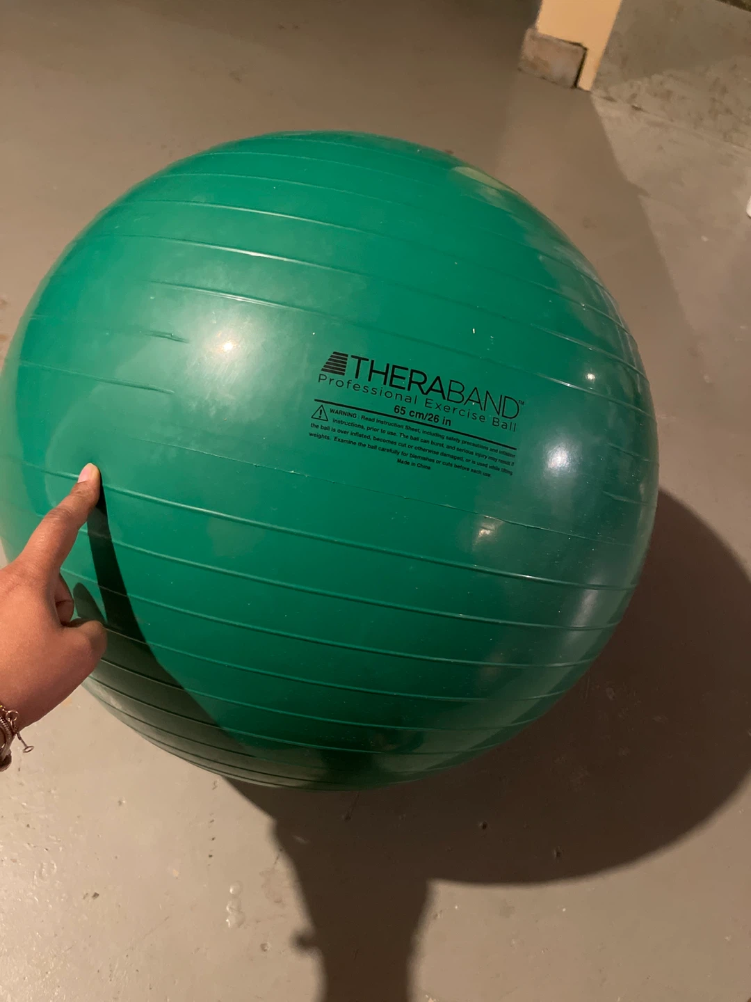 TheraBand Professional Exercise Ball 65 cm