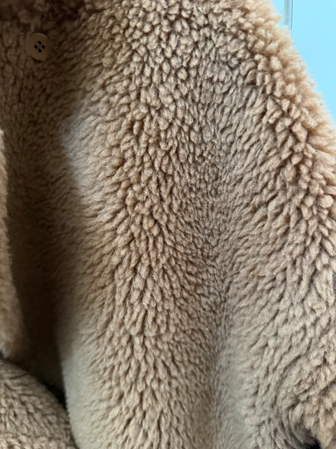 Brown Teddy Coat - size 34 - photo 2