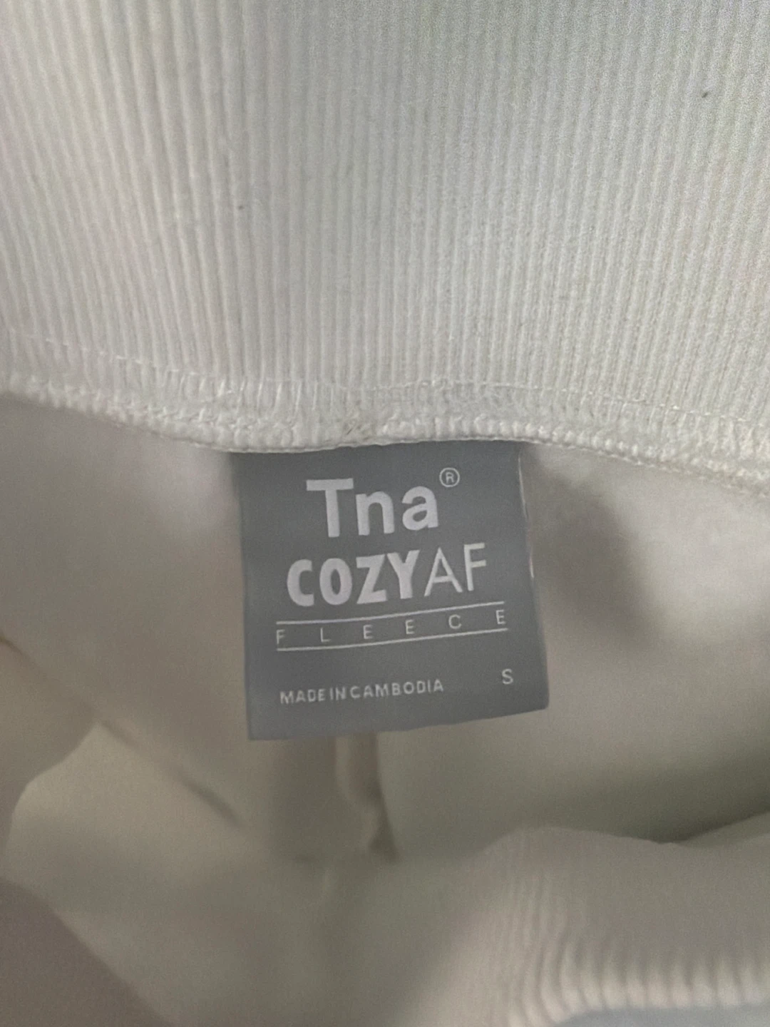 Tna Size S CozyAf Fleece Sweatpants - photo 2