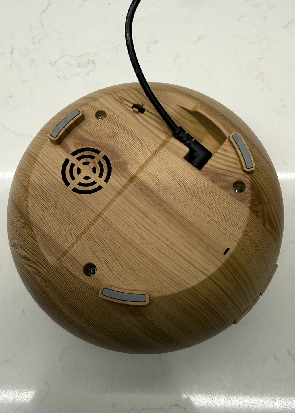 Wood Grain Essential Oil Diffuser with Power Adapter - photo 4