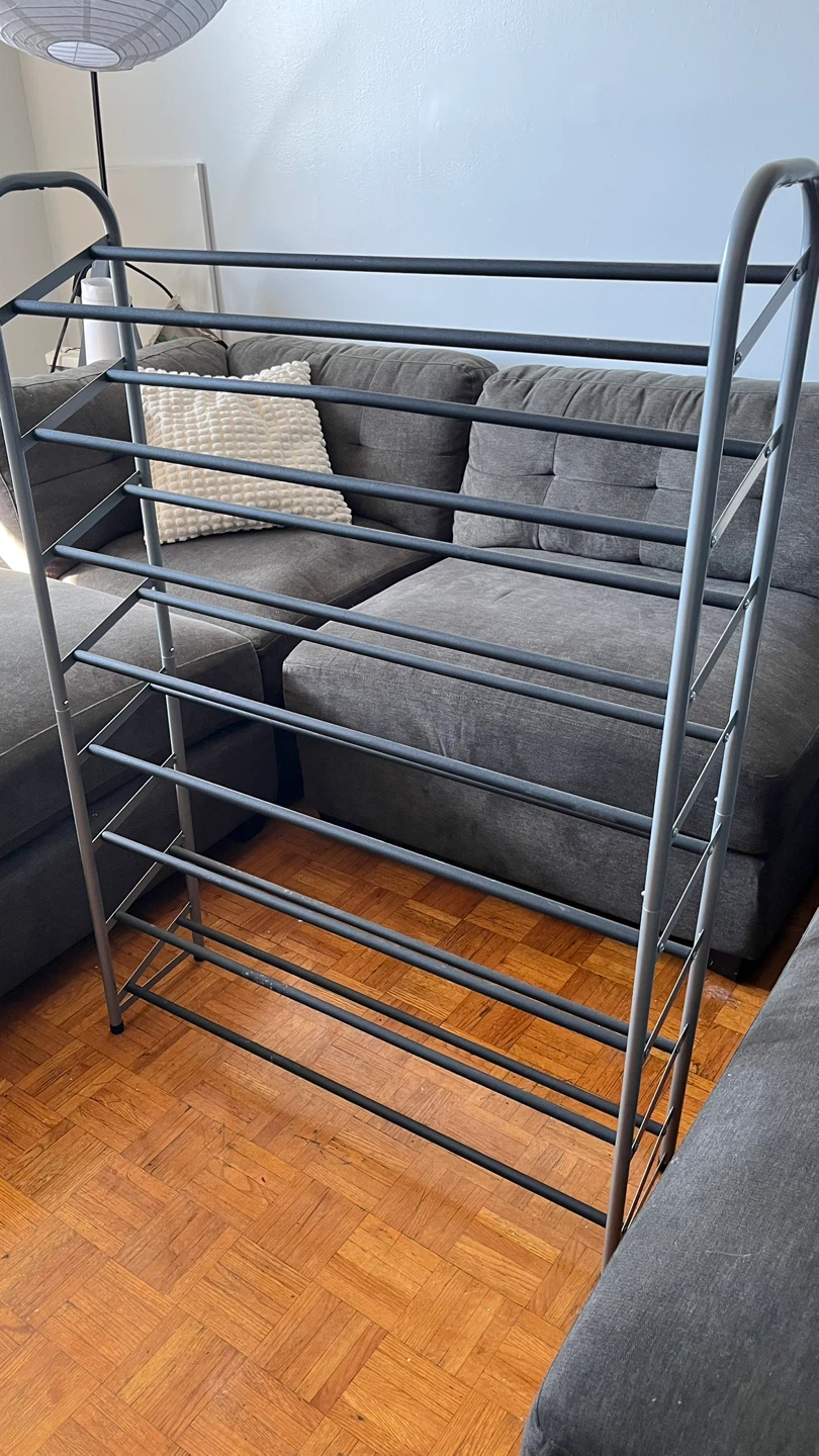 Metal 5-Tier Shoe Rack