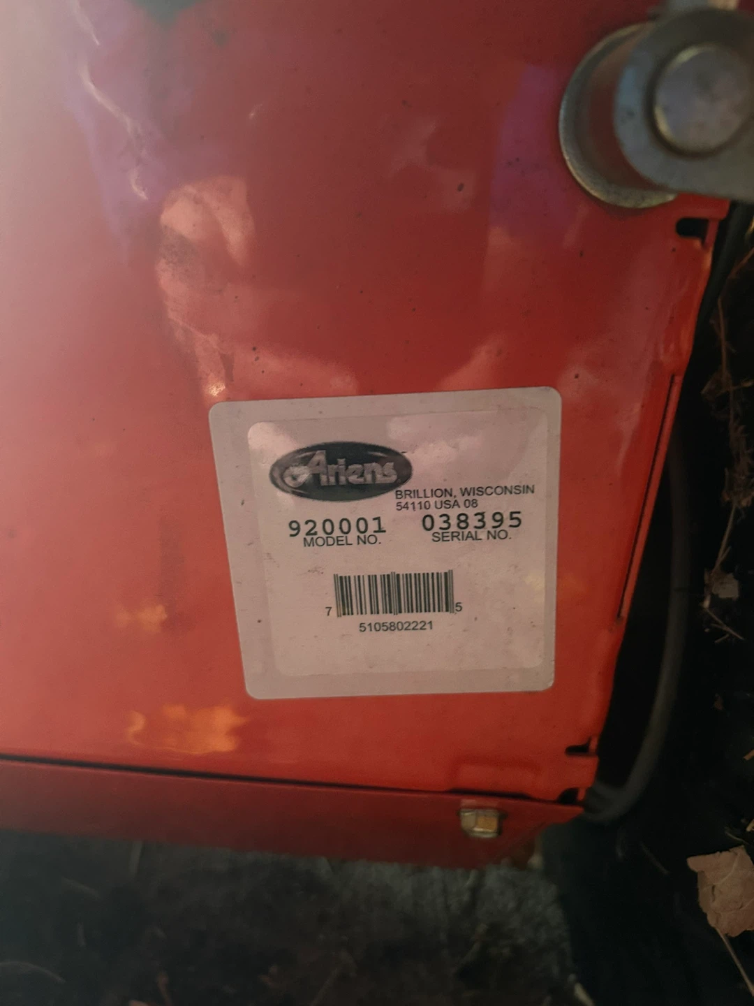 Ariens 624E Snowblower