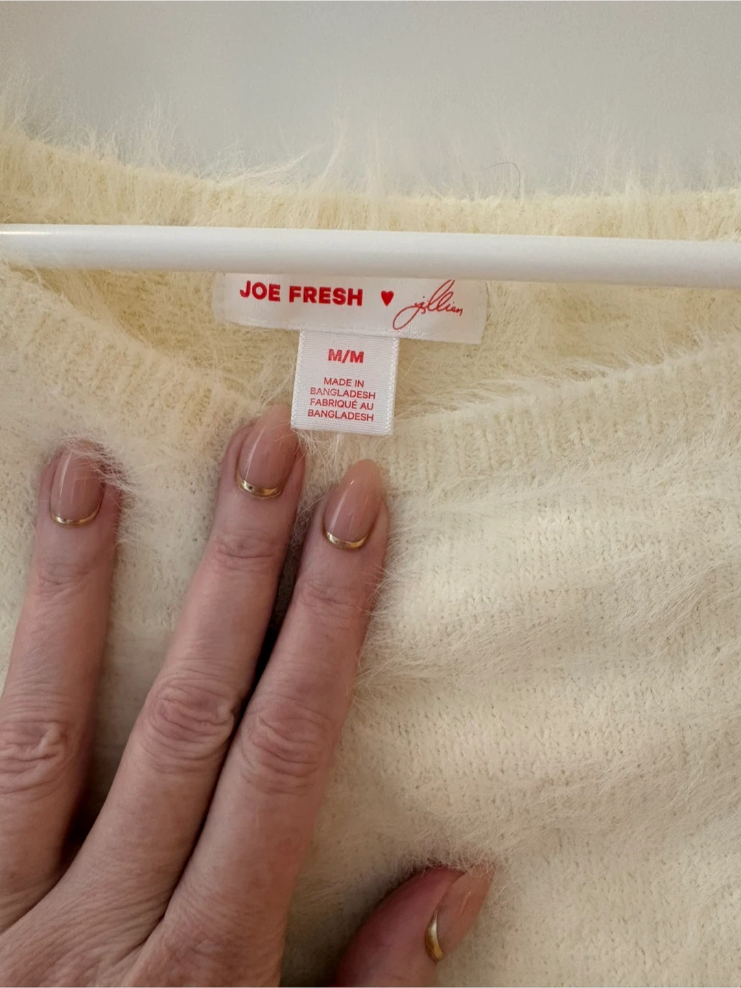 Joe Fresh Fuzzy Cream Sweater M/M - photo 2