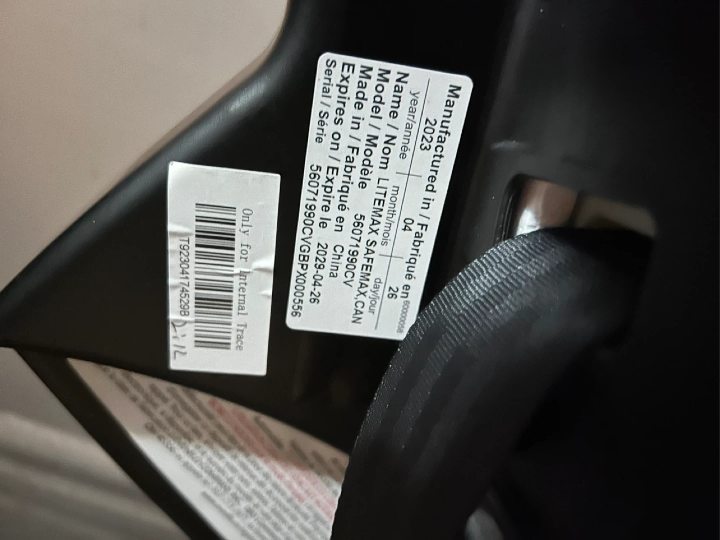 Evenflo Litemax Safemax Infant Car Seat - photo 2