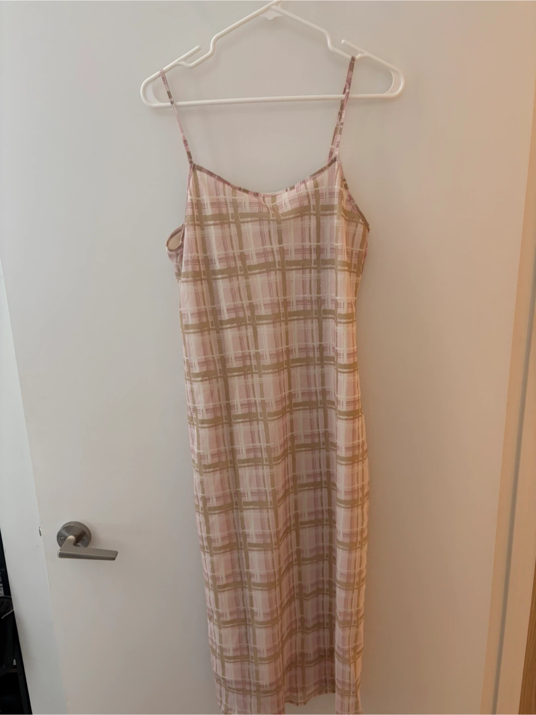 Joe Fresh Women's Plaid Camisole Dress Size M