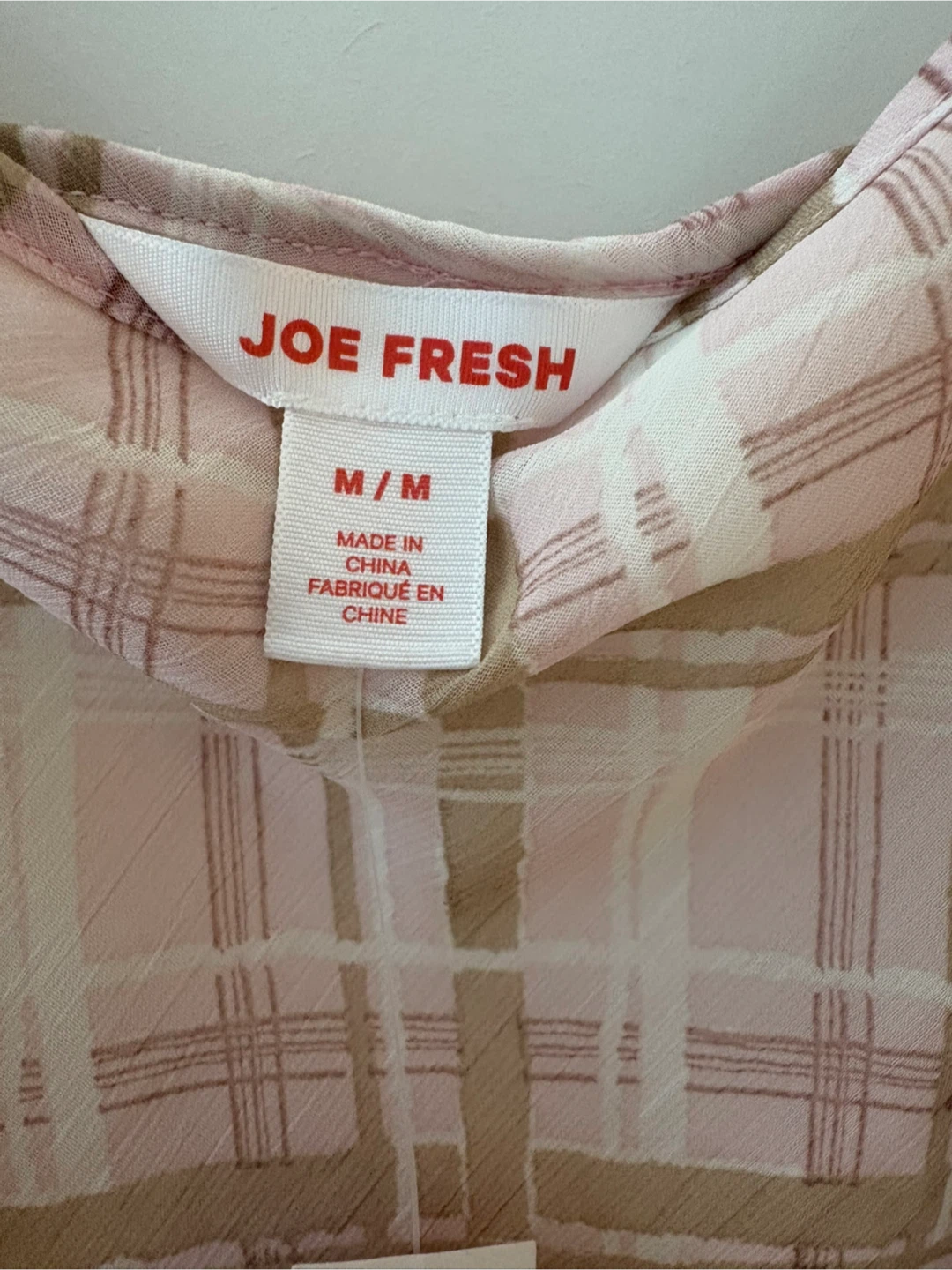 Joe Fresh Women's Plaid Camisole Dress Size M - photo 3