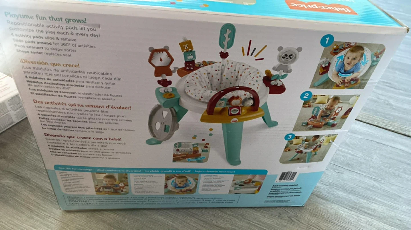 Fisher-Price 3-in-1 Spin & Sort Activity Center - photo 3