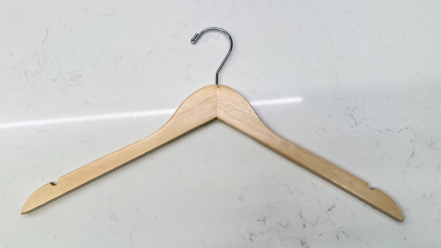 New Wooden Clothes Hangers - $1 each 20 pcs available - photo 2