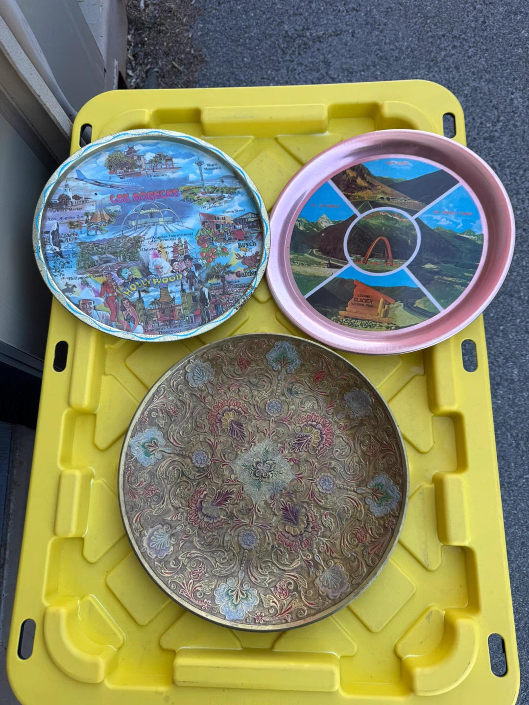 Collection of 3 Decorative Trays