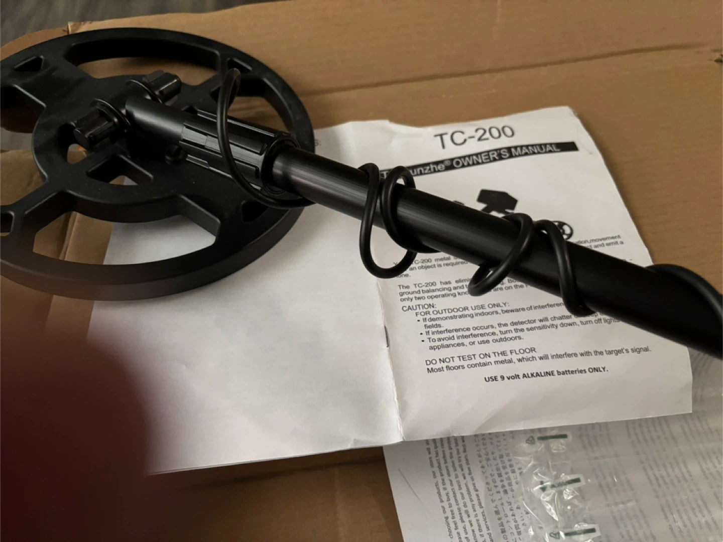 Bounty Hunter TC-200 Metal Detector
