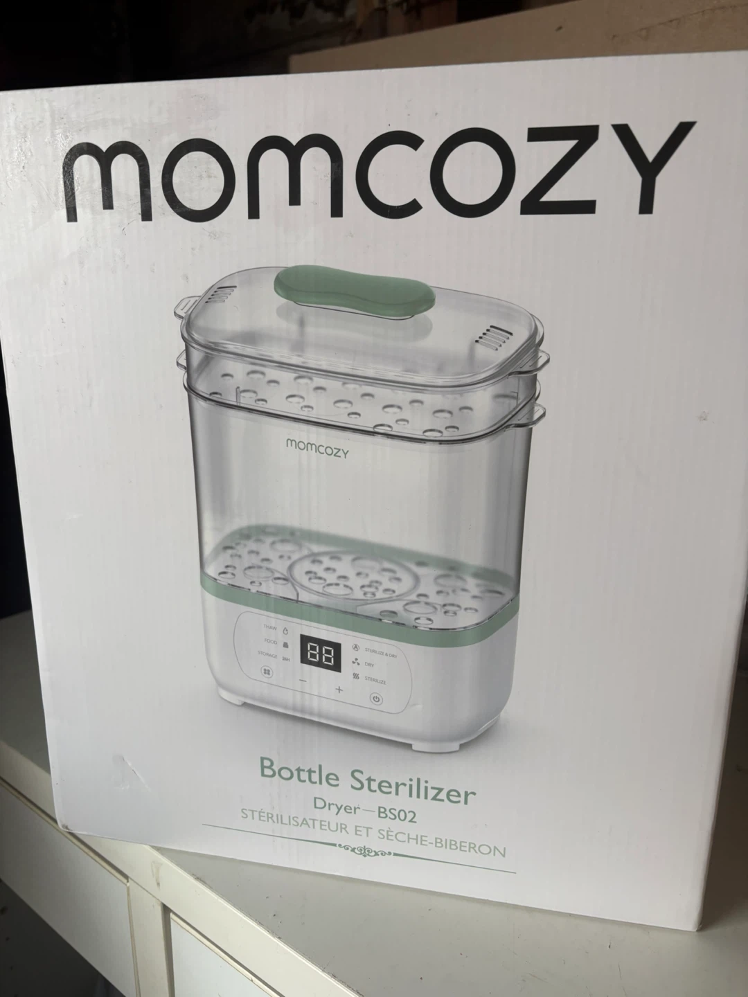 Momcozy Bottle Sterilizer Dryer BS02