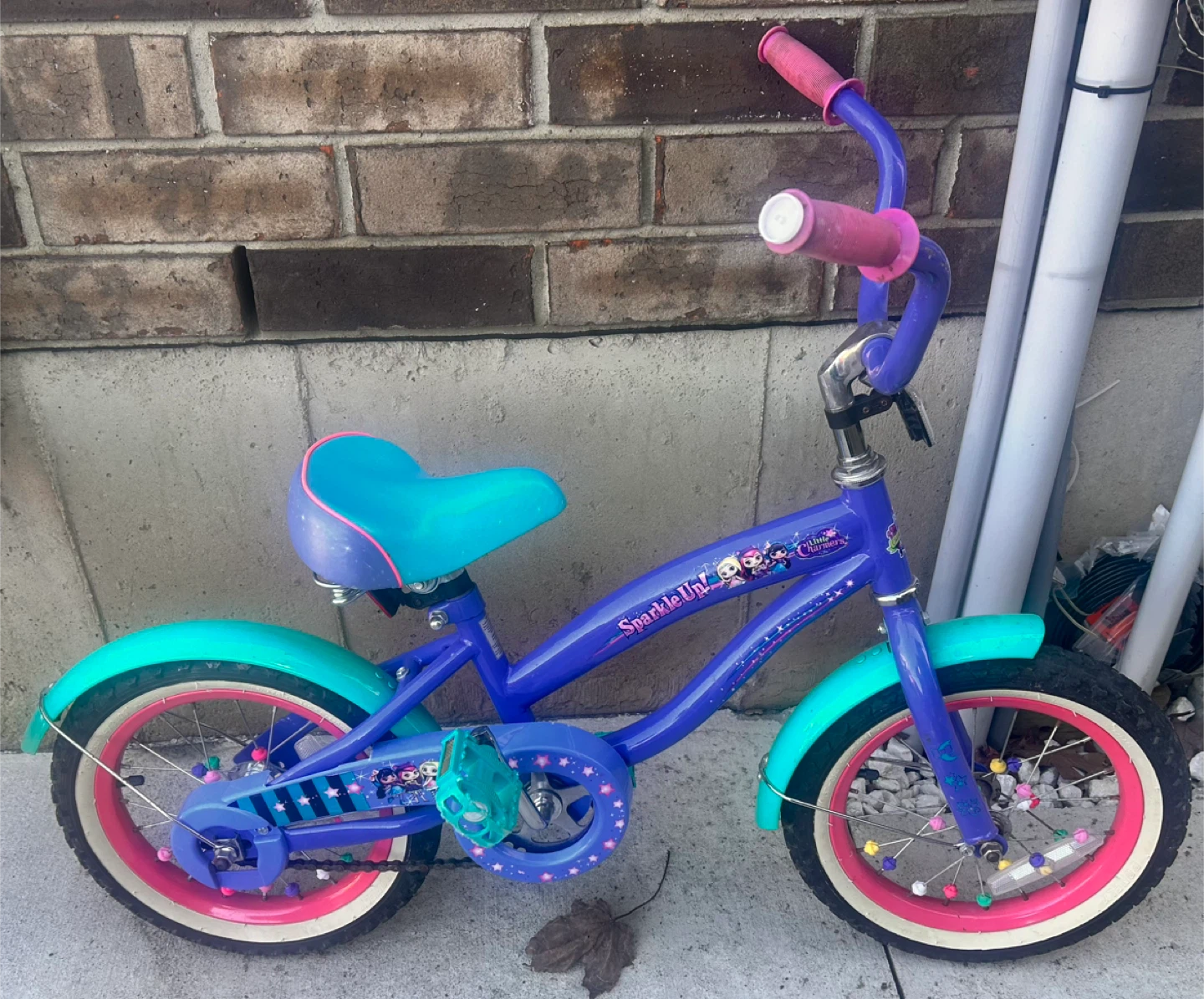 14” Little Charmers "Sparkle Up!" Kids Bicycle