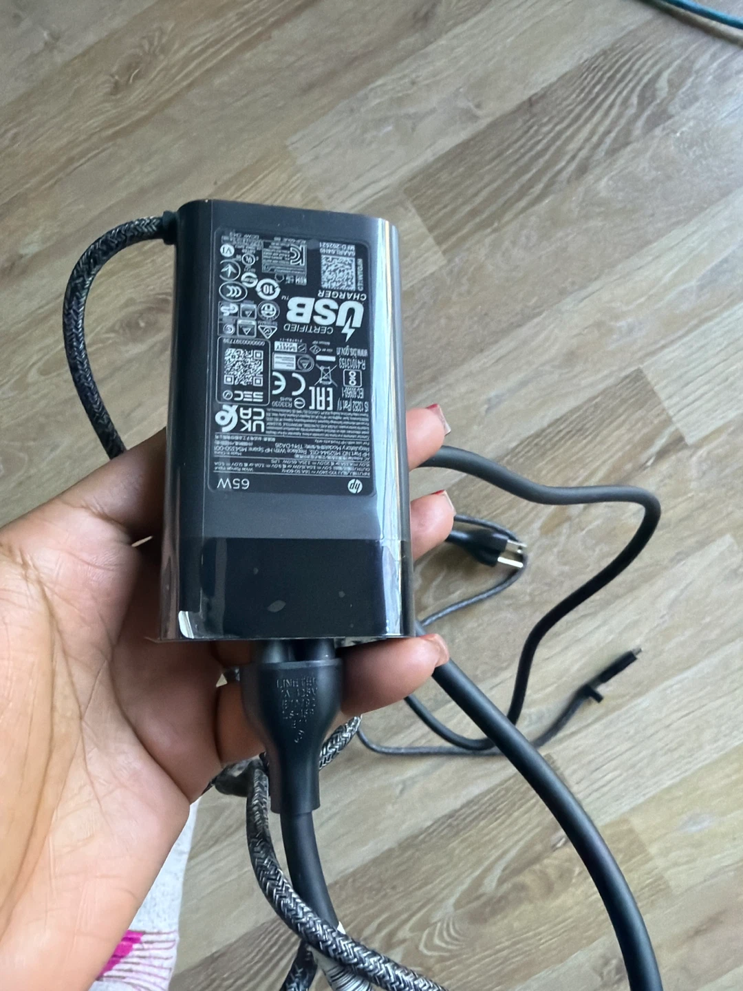 HP 65W USB-C Laptop Charger - photo 3