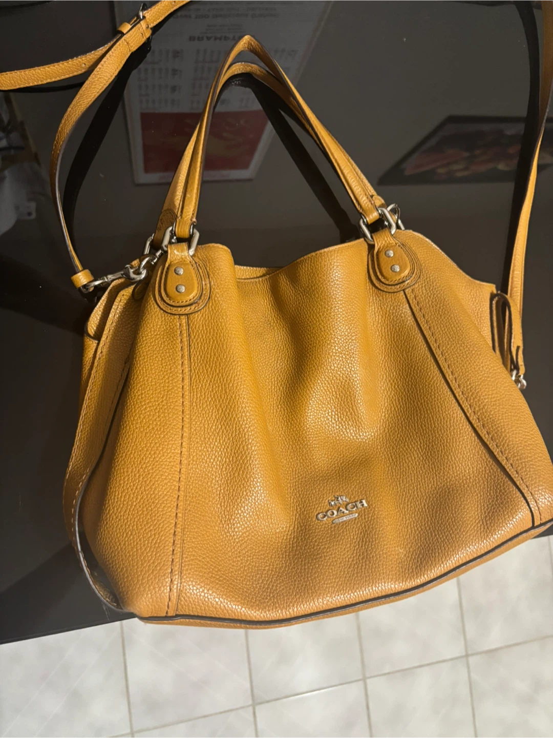Coach Leather Hobo Shoulder Bag - photo 2