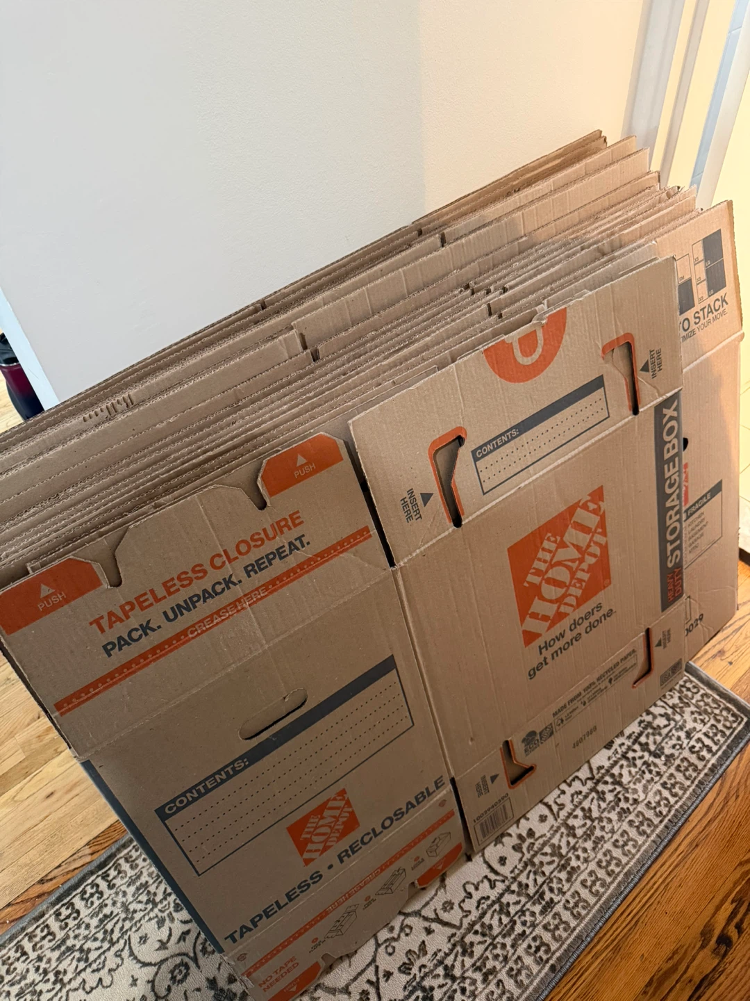 The Home Depot Large Moving Boxes 15 pcs
