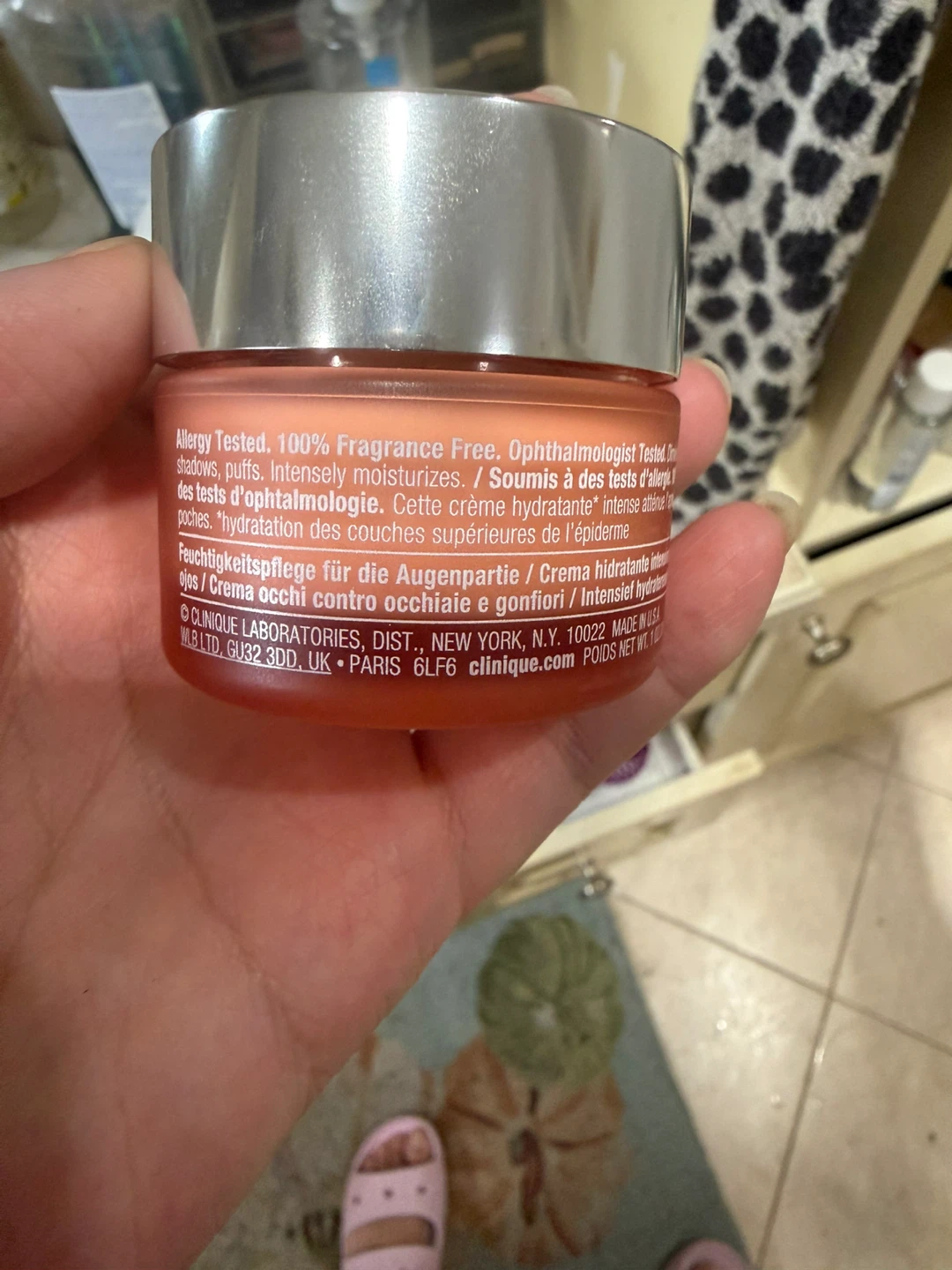 Clinique All About Eyes Rich Cream 1 oz / 30 ml - photo 2