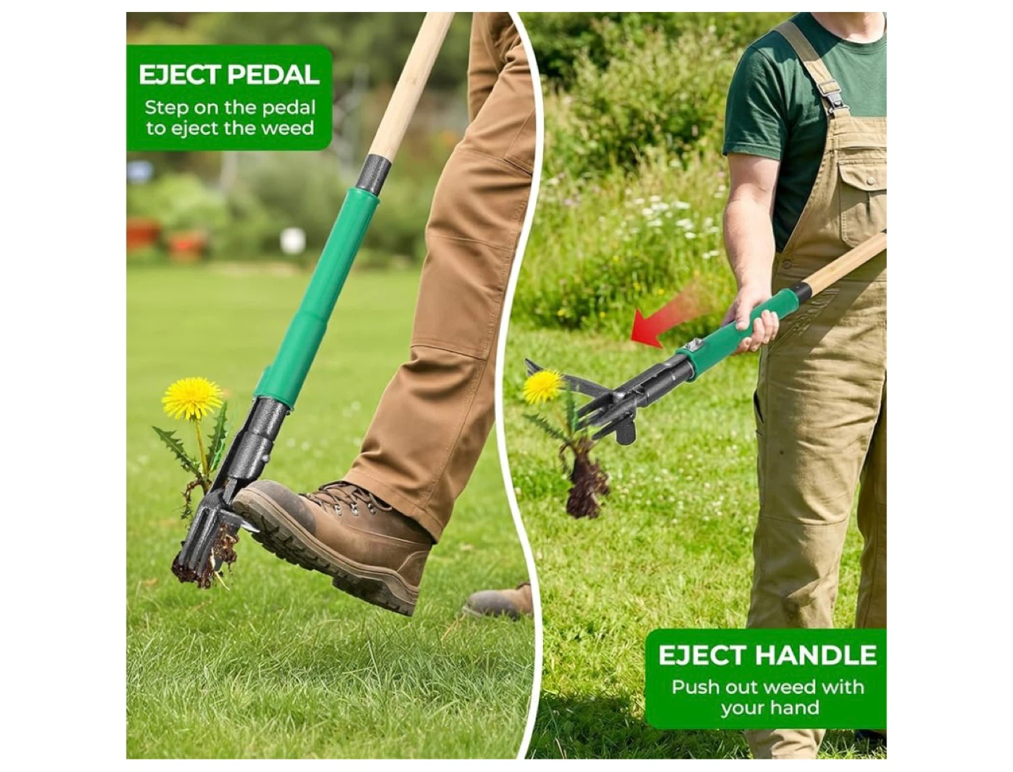 Allsetool Weed Puller with 2 Weed Ejection Tech - photo 4