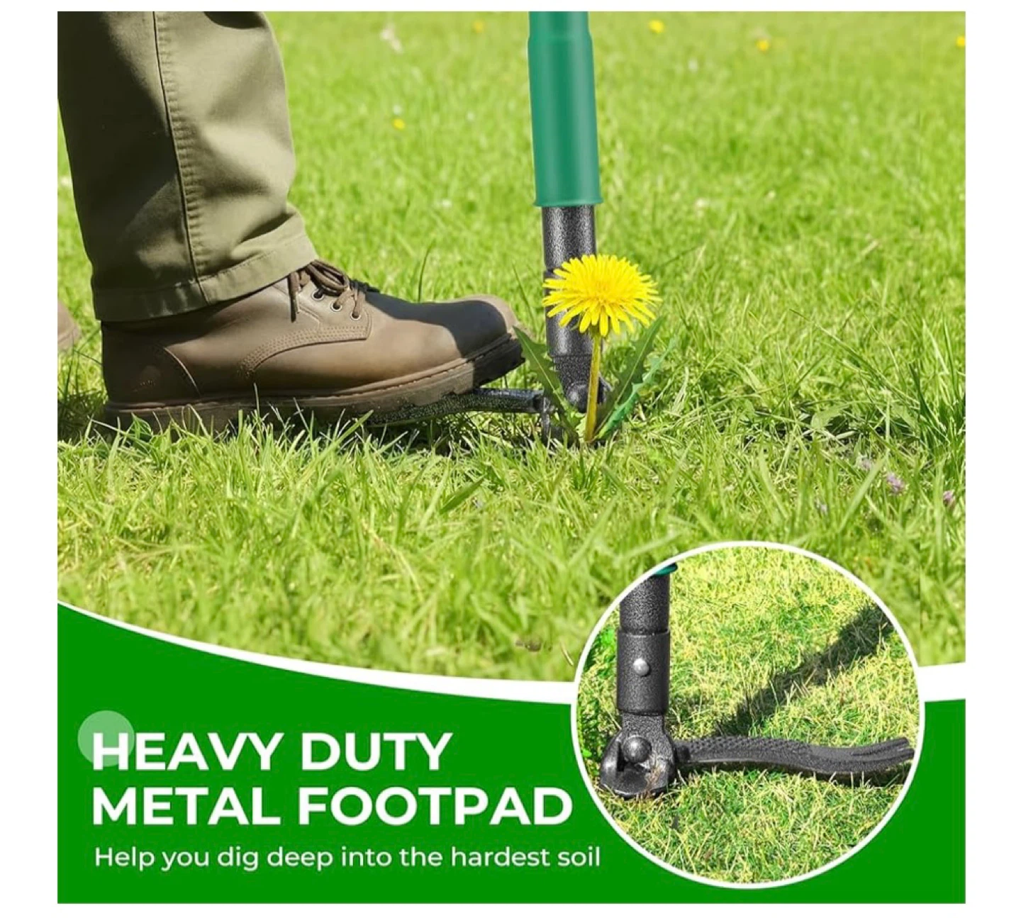 Allsetool Weed Puller with 2 Weed Ejection Tech - photo 3