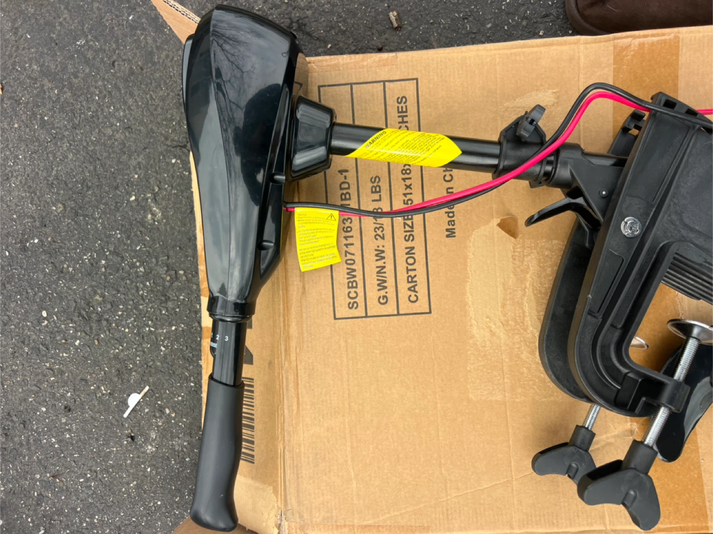 Electric Trolling Motor 46 lbs Thrust DC 12V - photo 4