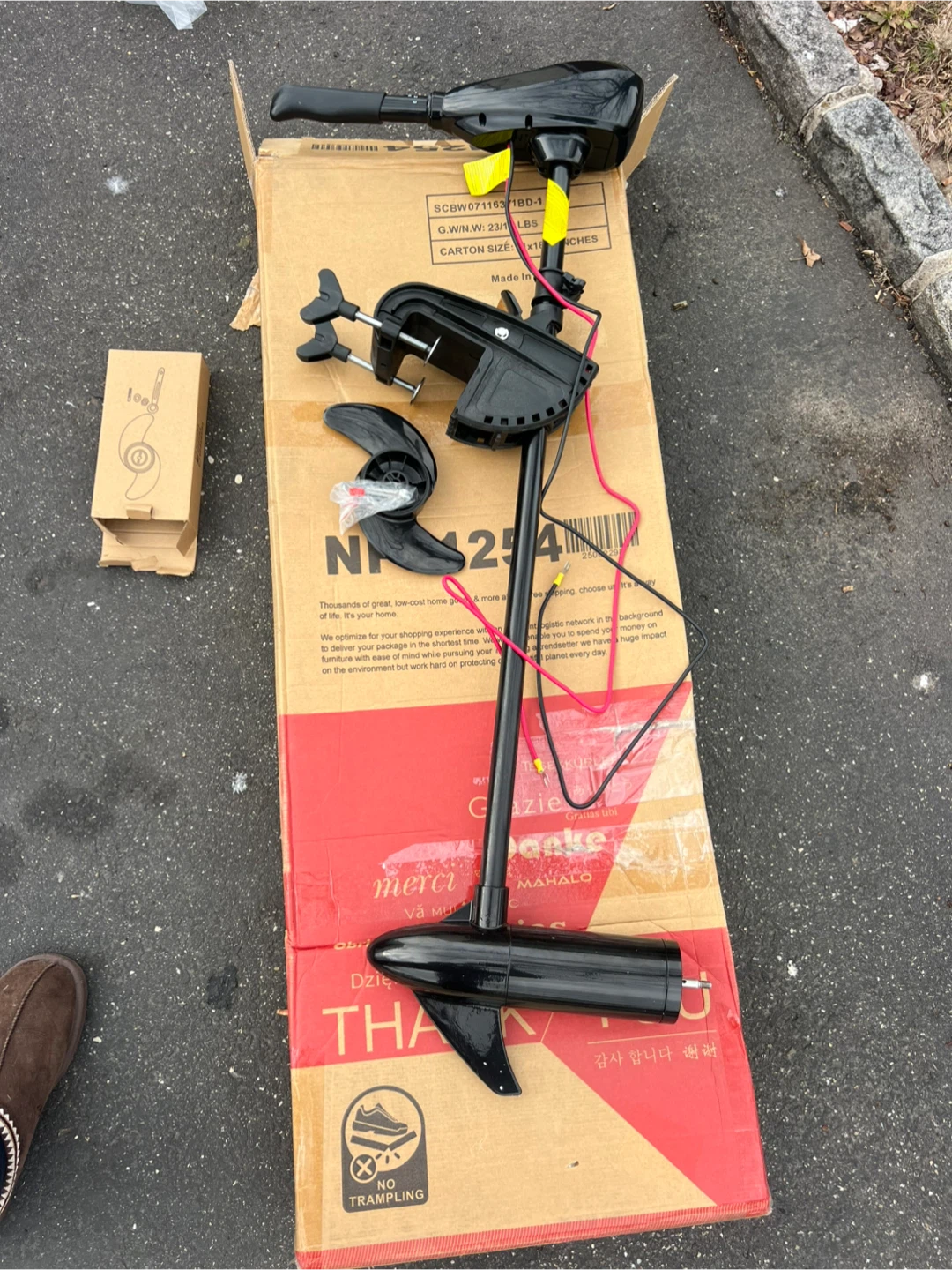 Electric Trolling Motor 46 lbs Thrust DC 12V