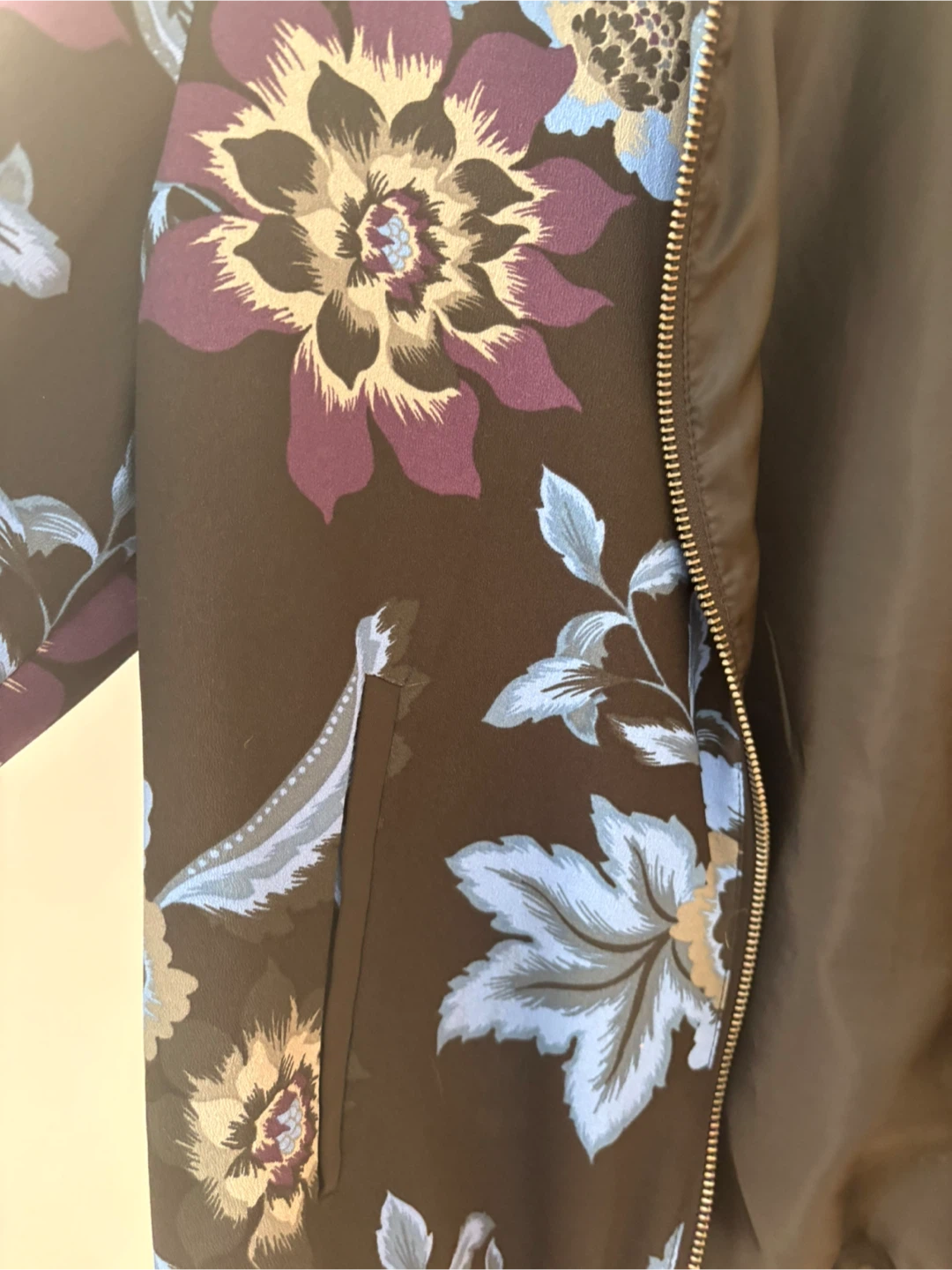 Joe Fresh Bomber Jacket Floral Print - photo 2