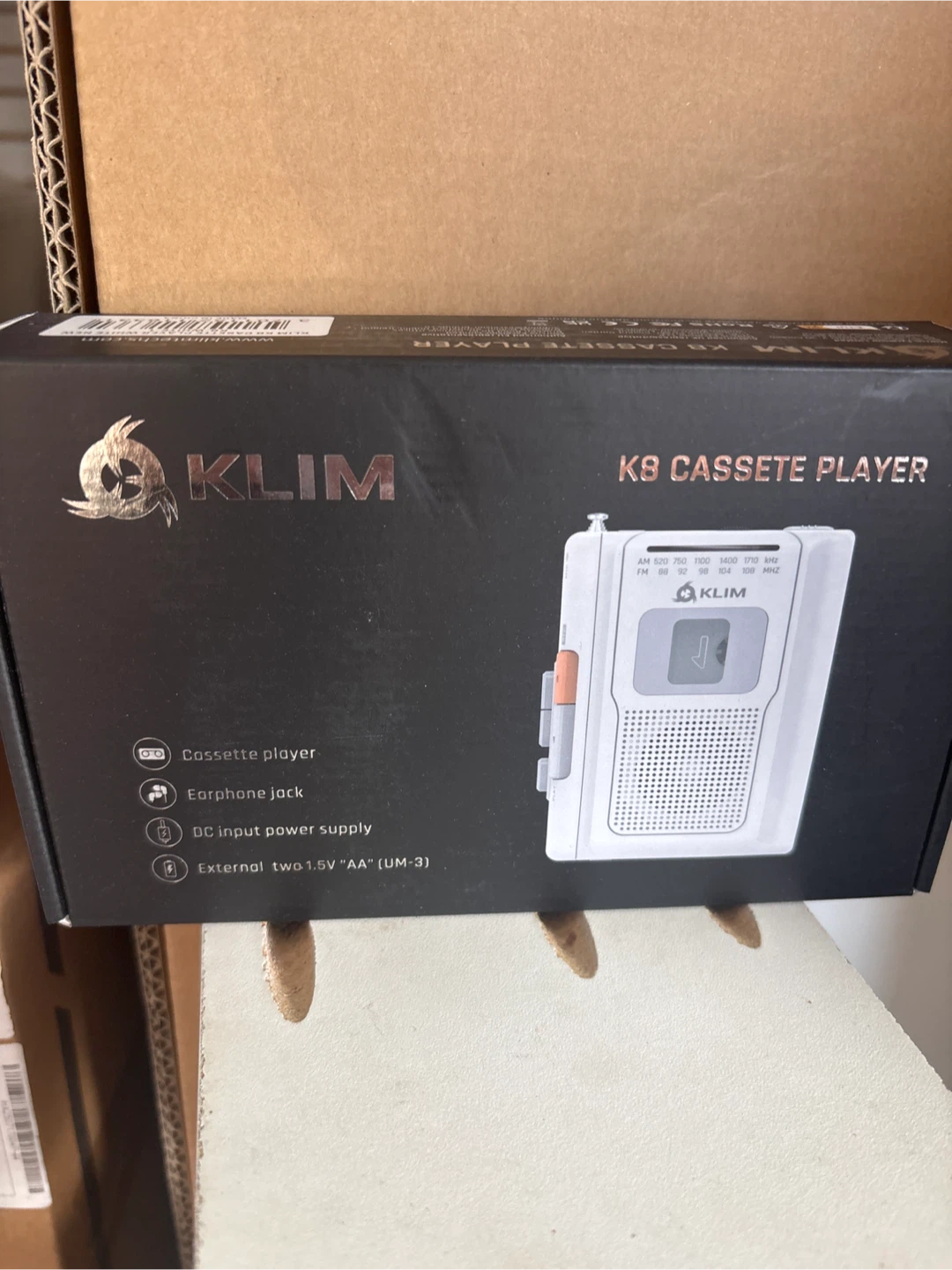 KLIM K8 Cassette Player with Radio