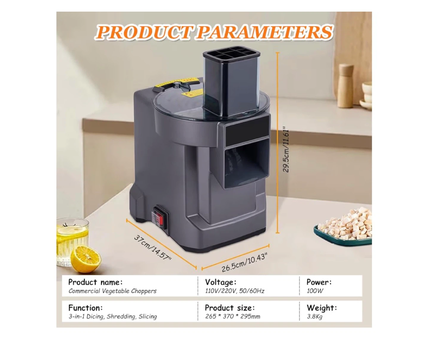 New! Commercial Food Processor - photo 2