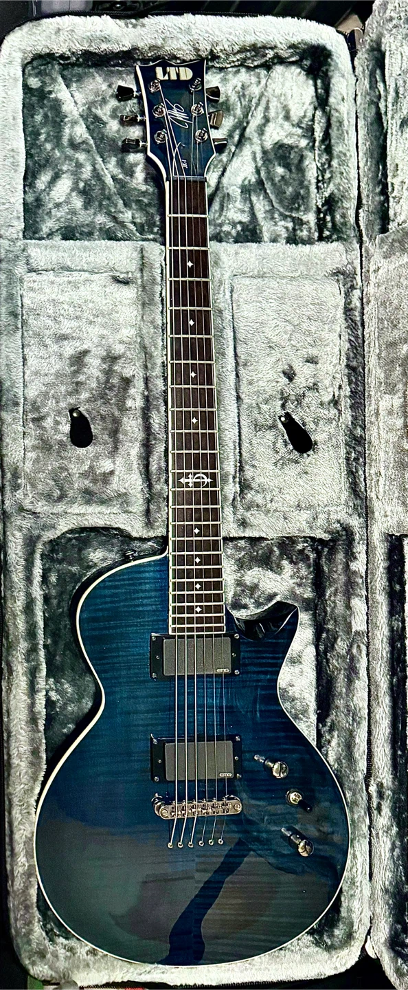 Mint ESP LTD JK-1 Jeff Kendrick (DevilDriver) Flame Maple Top | Karrot