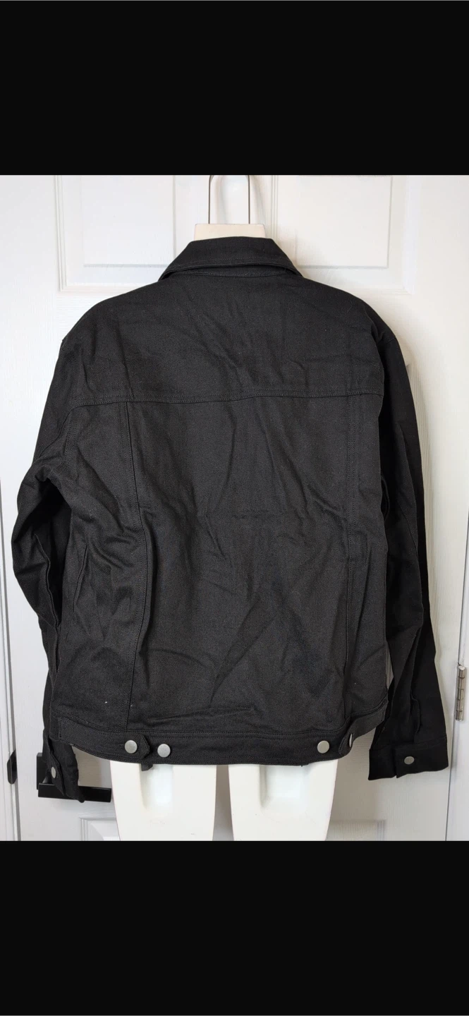 NEW! Yellowstone "Y" Logo Black Denim Rip Wheeler Jacket - photo 5