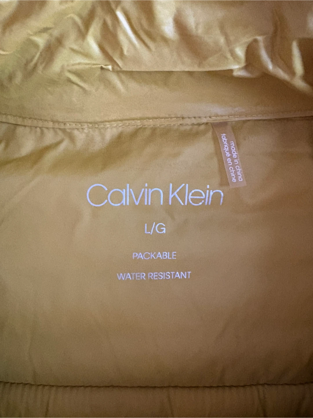 Calvin Klein Packable Water Resistant Puffer Jacket - photo 2