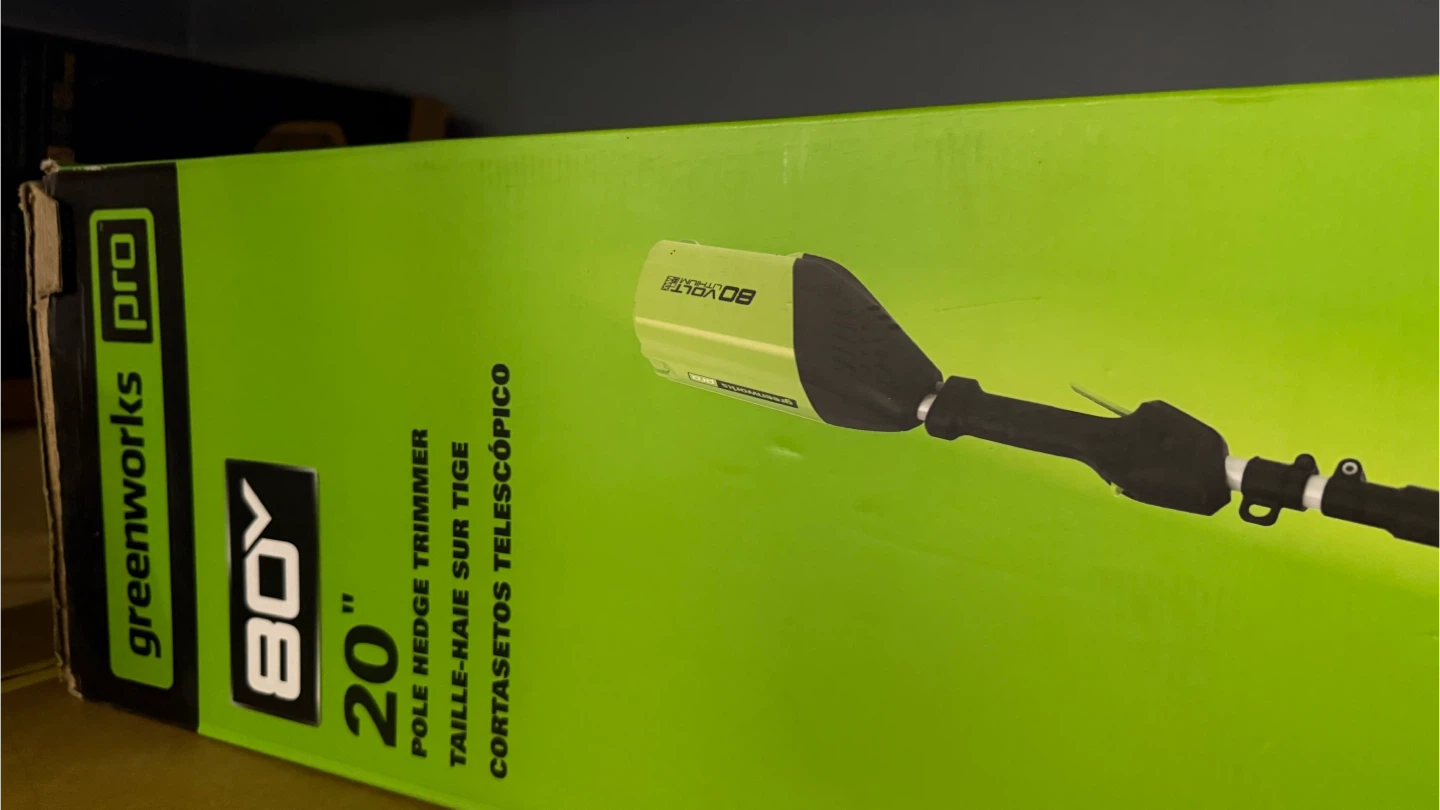Greenworks 80V 20" Pole Hedge Trimmer - photo 3
