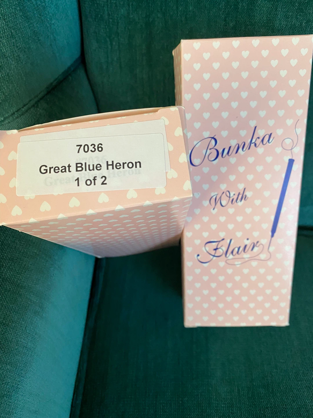 Bunka With Flair Great Blue Heron Embroidery Kit 7036