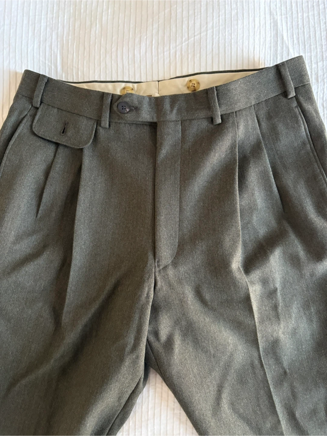 J.P. Tilford for Harry Rosen Men's Wool Dress Pants - photo 2