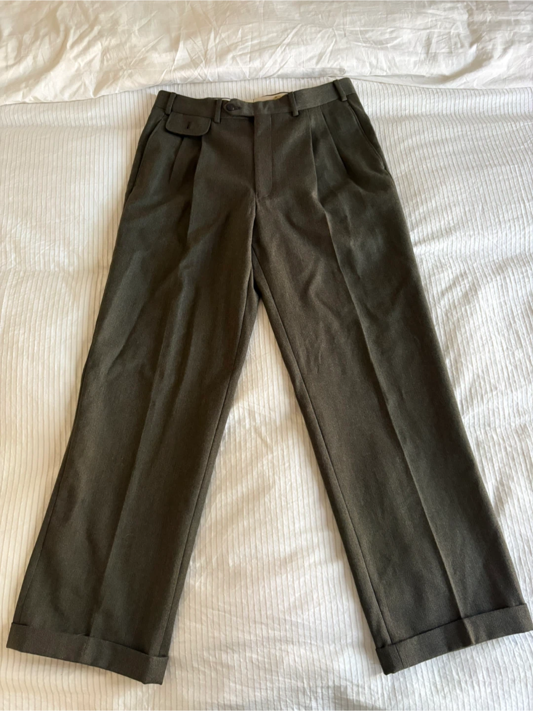 J.P. Tilford for Harry Rosen Men's Wool Dress Pants