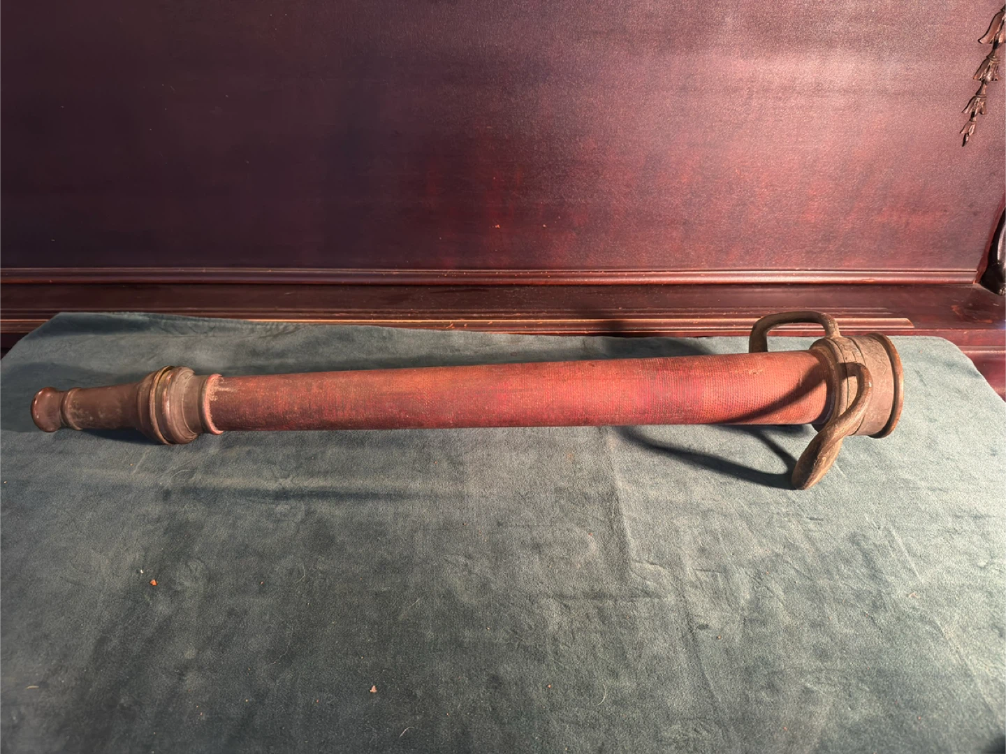 Vintage 1958 Brass Fire Hose Nozzle - photo 2