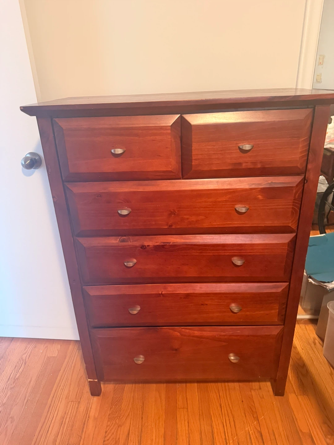 Wooden Dresser with 6 Drawers - photo 2