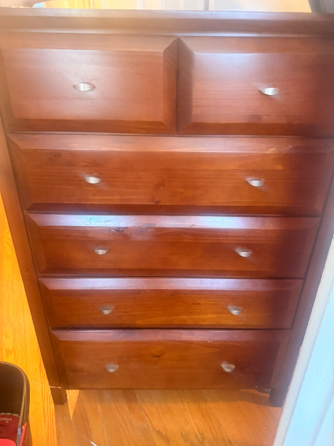 Wooden Dresser with 6 Drawers - photo 4