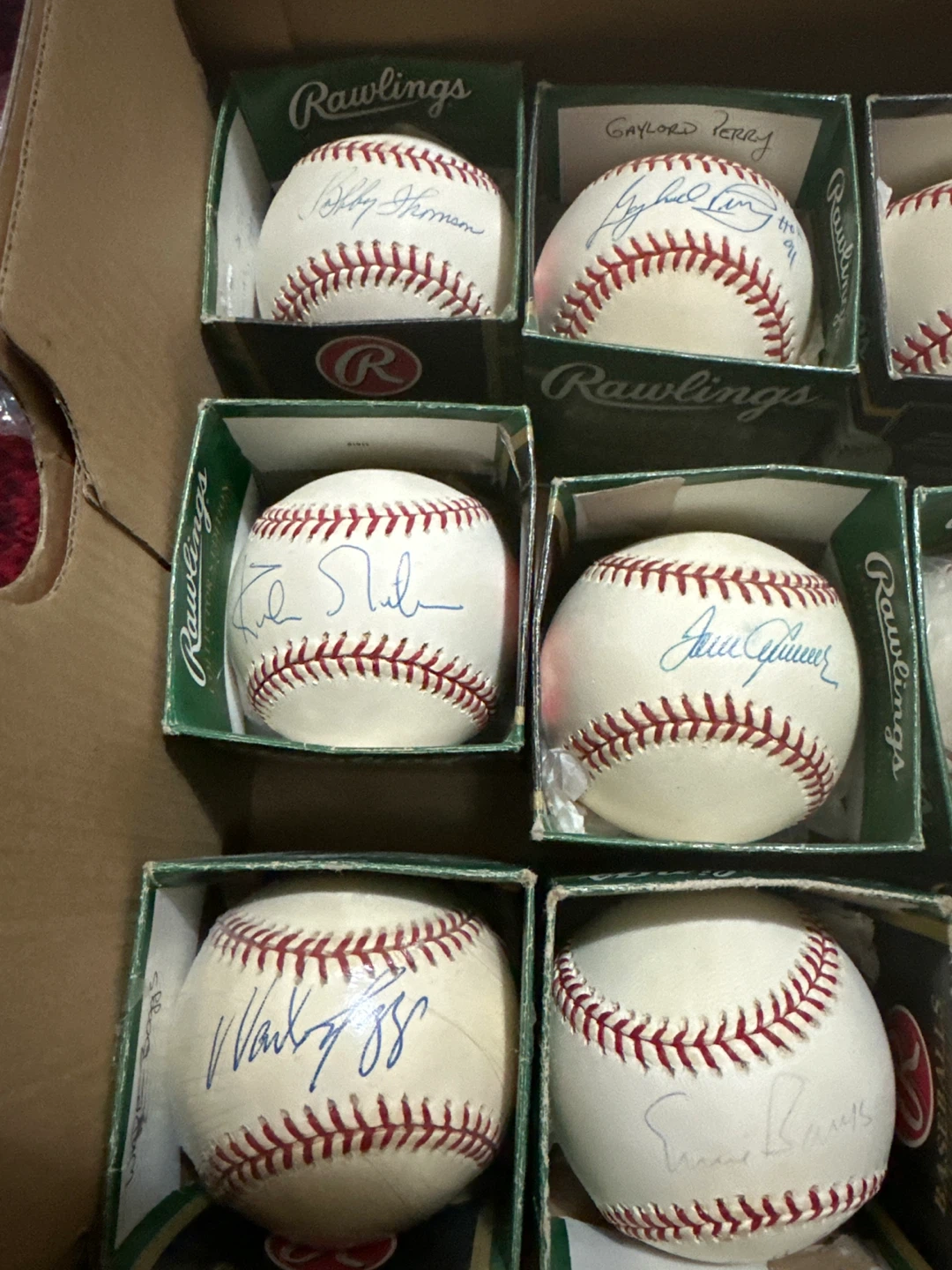 Rawlings Autographed Baseball Collection - photo 4