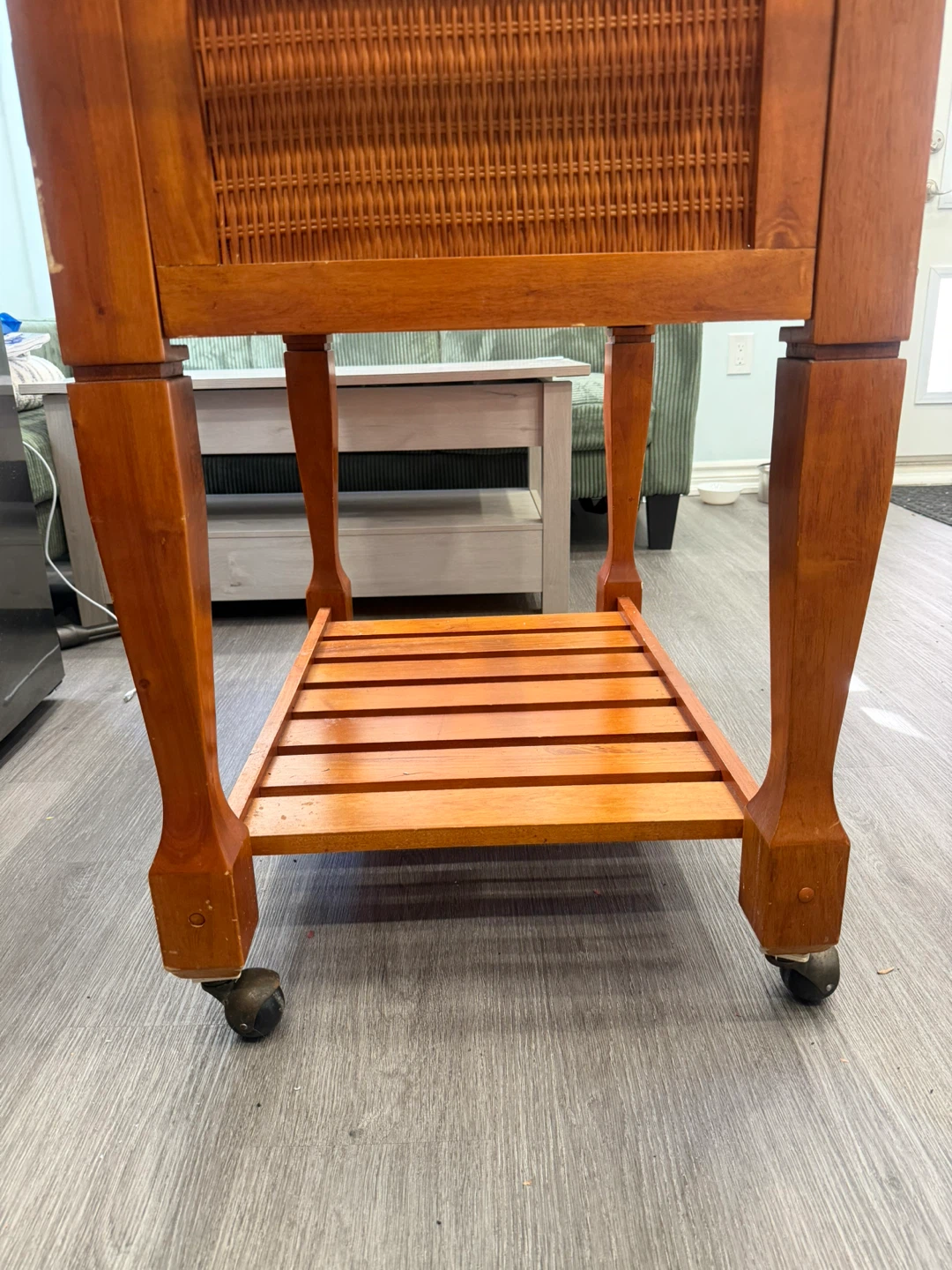 Wooden Kitchen Cart with Baskets - photo 4