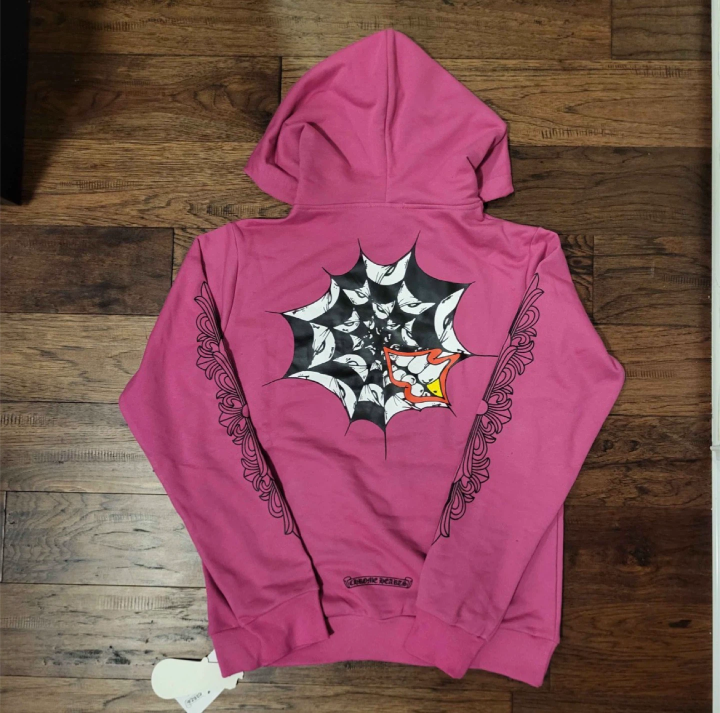 Chrome Hearts Pink Hoodie