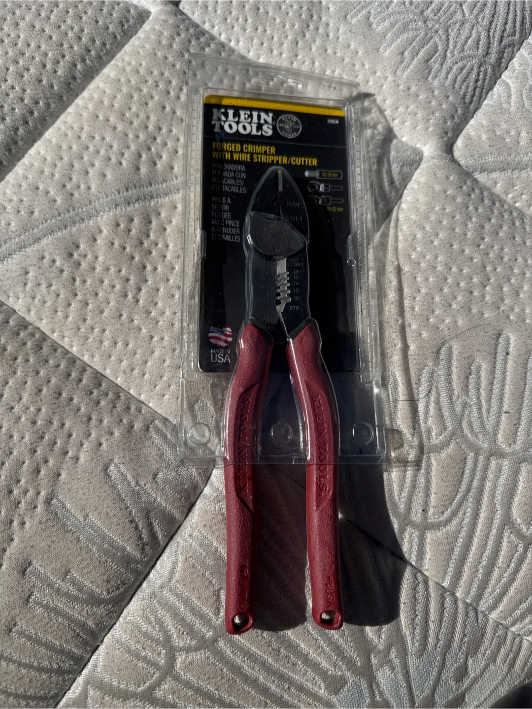 Klein Tools Forged Crimper with Wire Stripper/Cutter