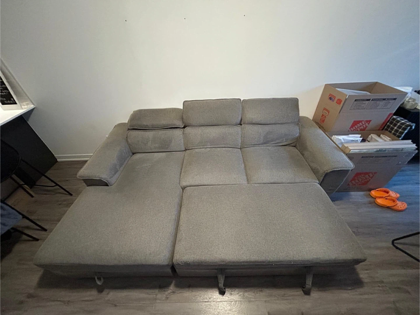 Sectional Sofa with Pull-out Bed - photo 4
