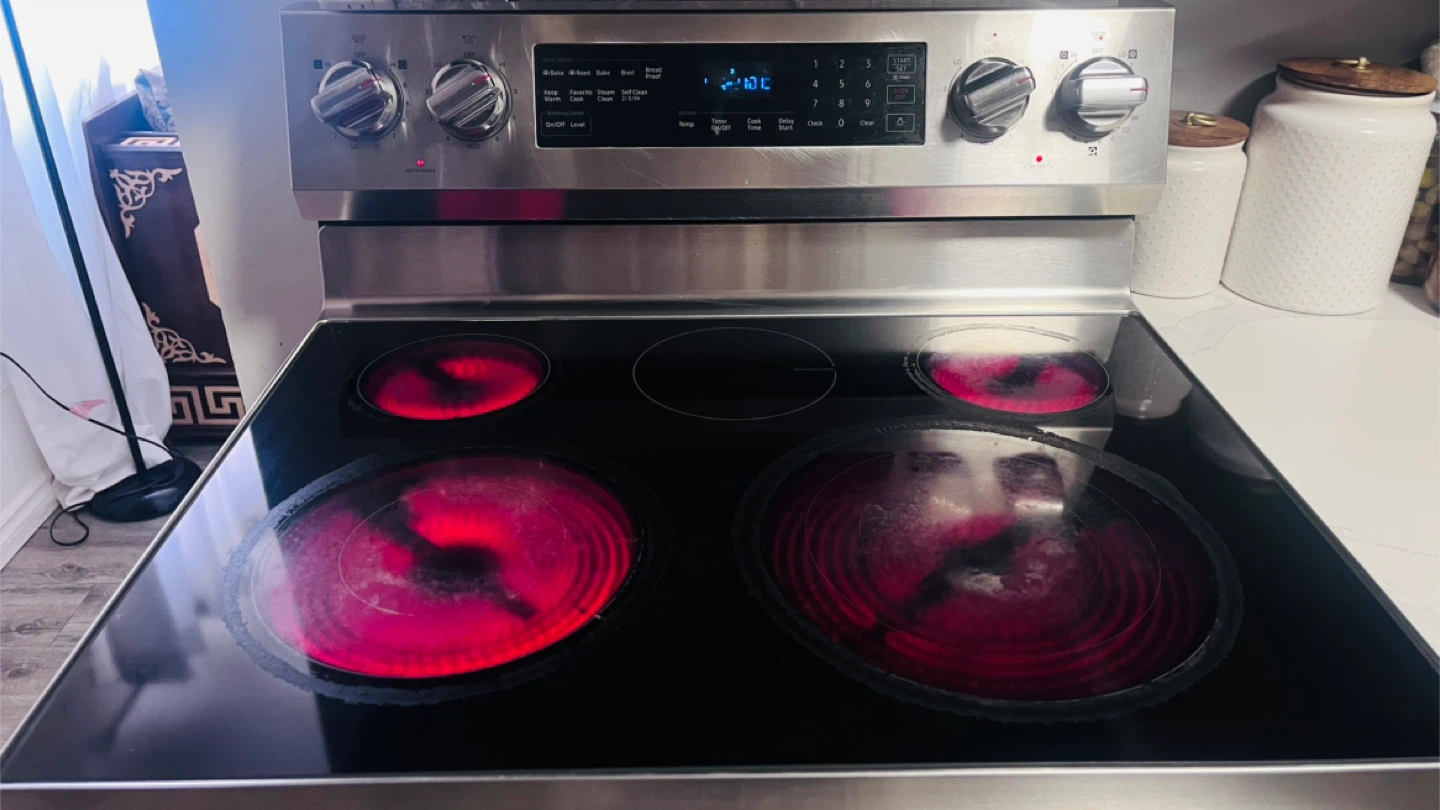 Samsung Electric Range and Microwave Oven - photo 4