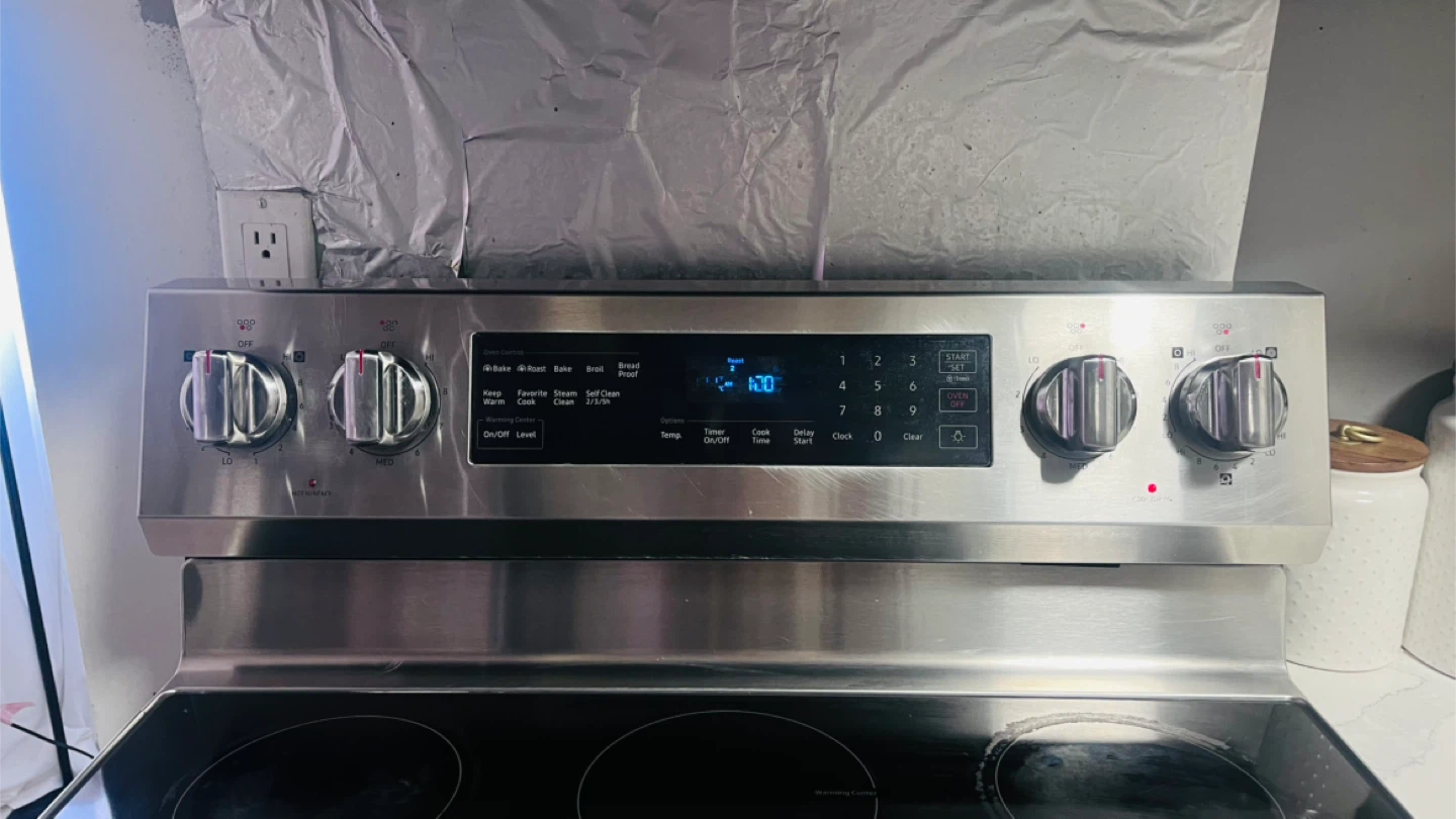 Samsung Electric Range and Microwave Oven - photo 3