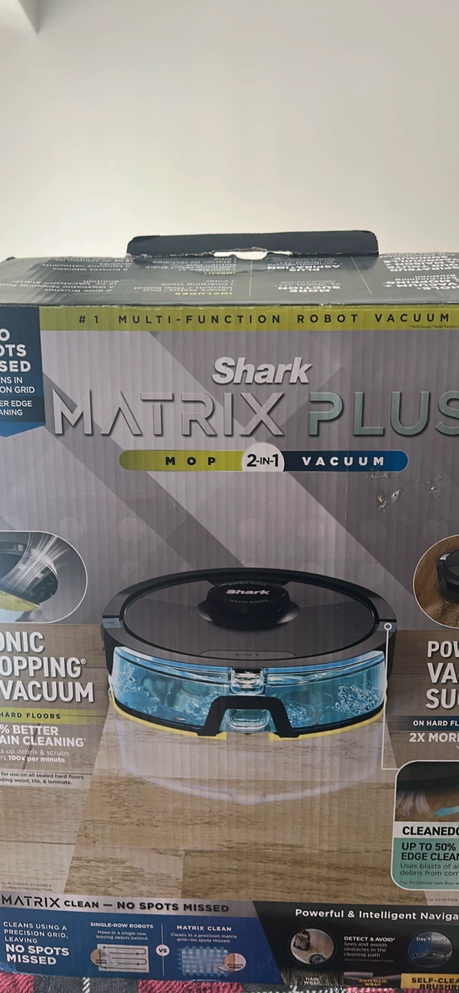 Shark Matrix Plus 2-in-1 Robot Vacuum Mop RV2620WDCA - photo 2