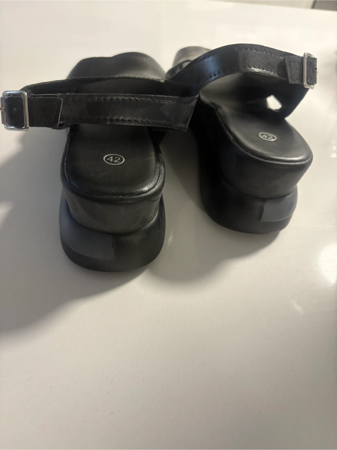 Sandales neuves noires taille 42 - photo 4